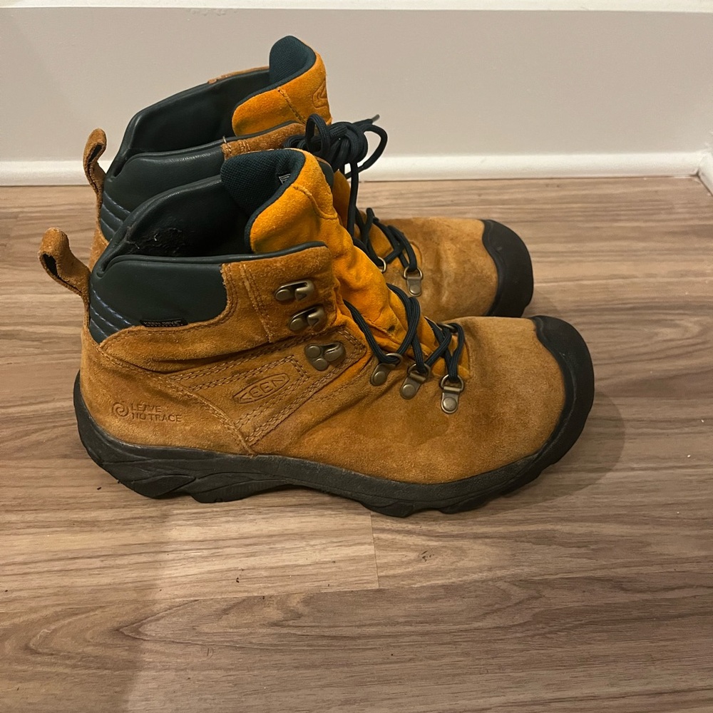 Keen Men's Brown Leather Boots - Picture 3 of 3